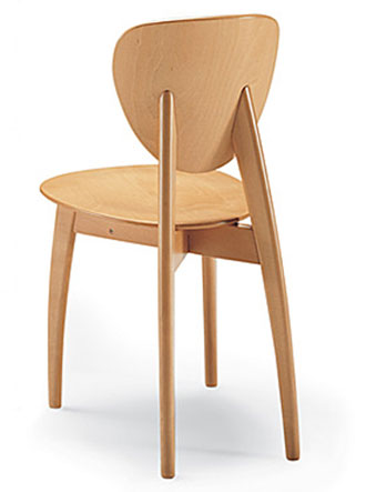 Moderne houten stoelen